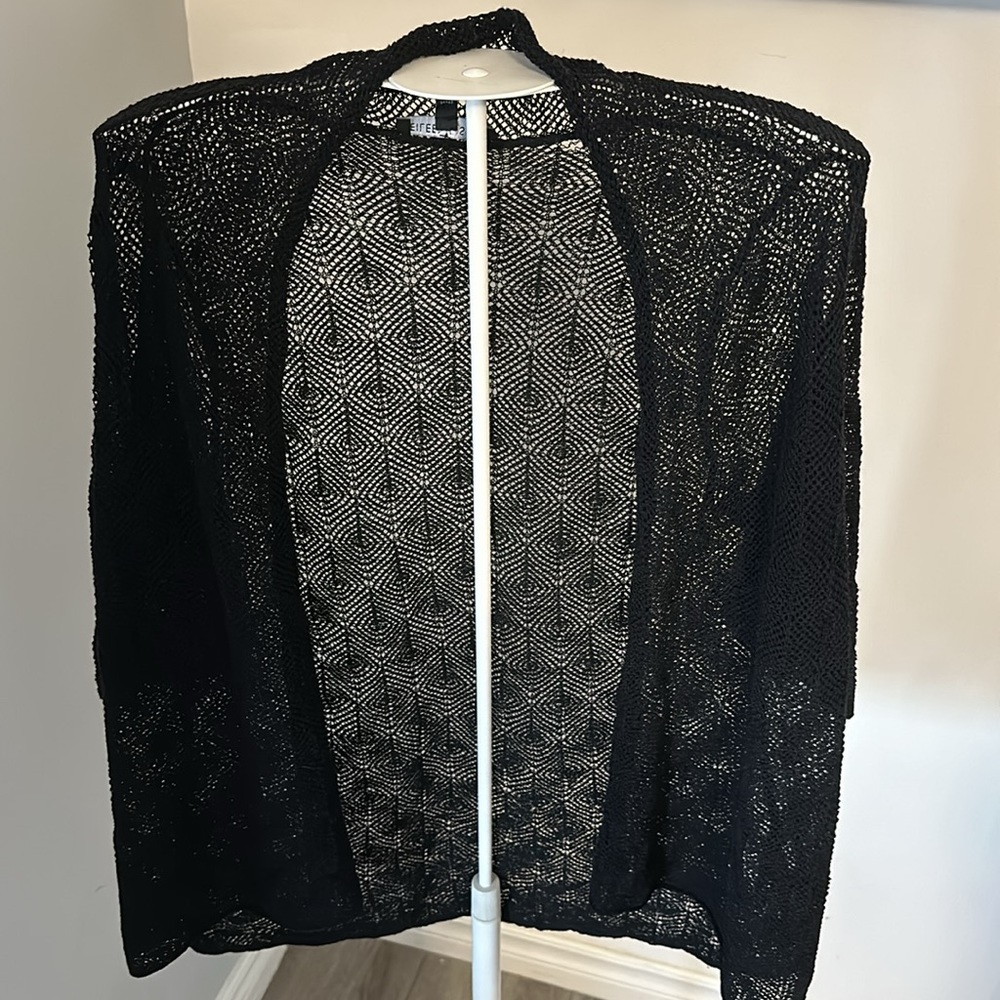Eileen Fisher Petite short sleeve sweater - Picture 6 of 8
